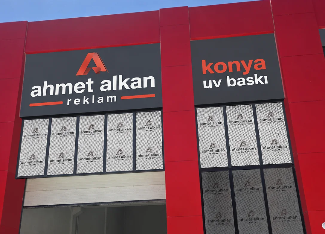 Konya UV Baskı Ahmet Alkan Reklam üretim atölyesi