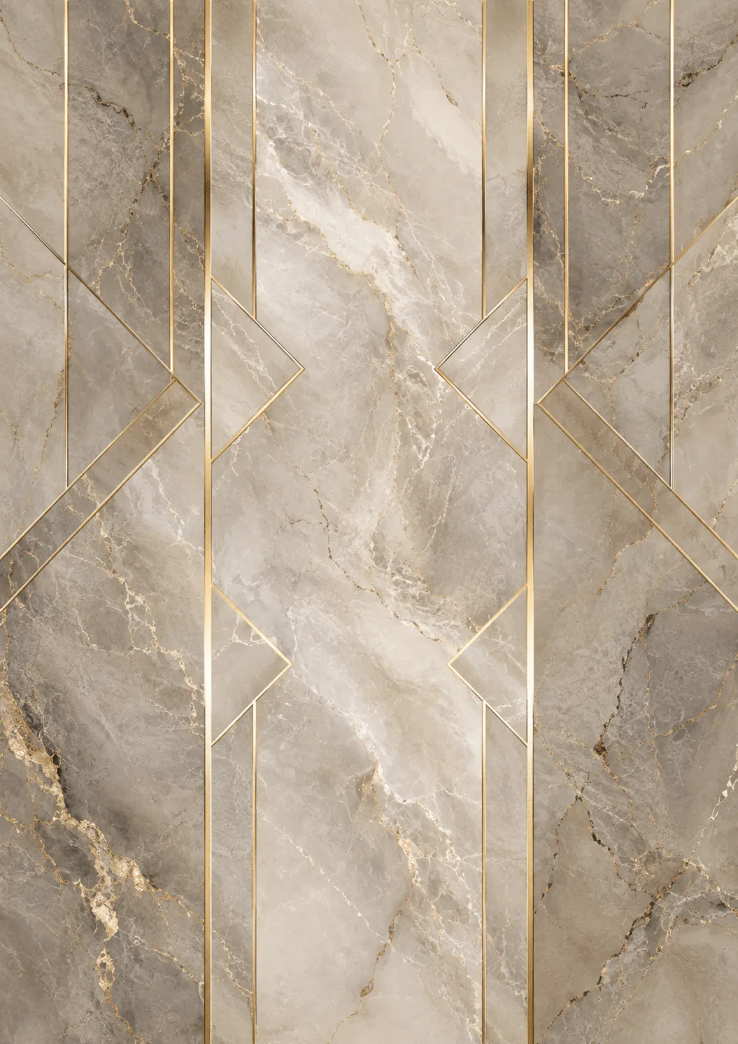 Dekoratif mermer panel baskı örneği
